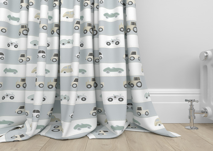 Brum Brum, Journey - Made to Measure Curtains - Image 6